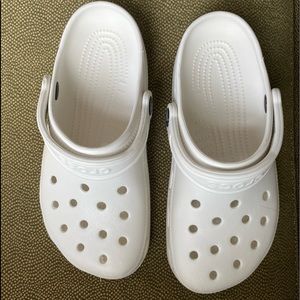 White CROCS